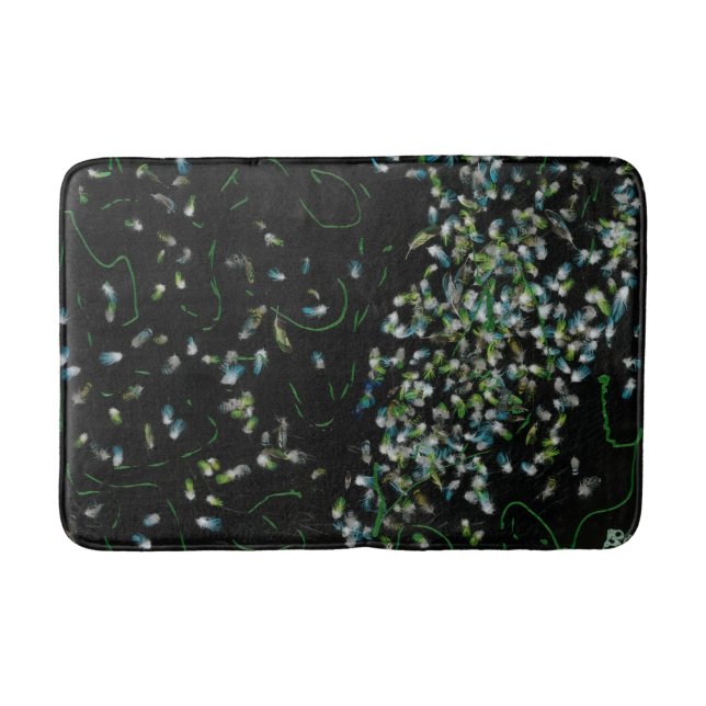 Night Flight Bath Mat (Front)