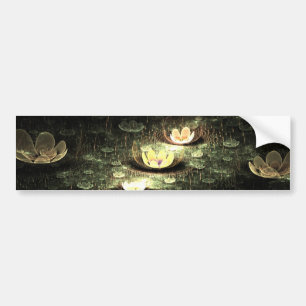 Night Flowers Bumper Sticker