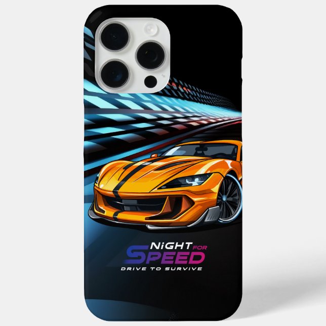 Night for Speed |  Case-Mate iPhone Case (Back)