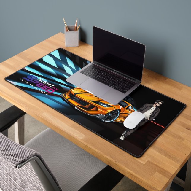 Night for Speed |  Desk Mat (Office 2)