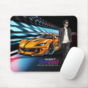 Night for Speed Mouse Pad