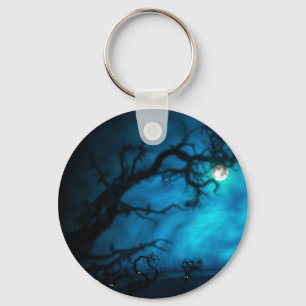 Night Forest Keychain