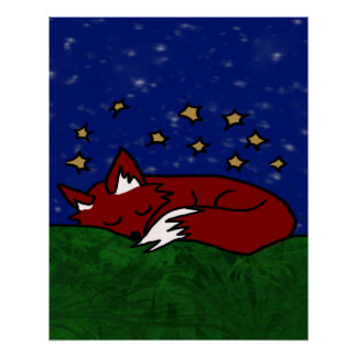 night fox poster