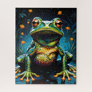 Night Frog Jigsaw Puzzle