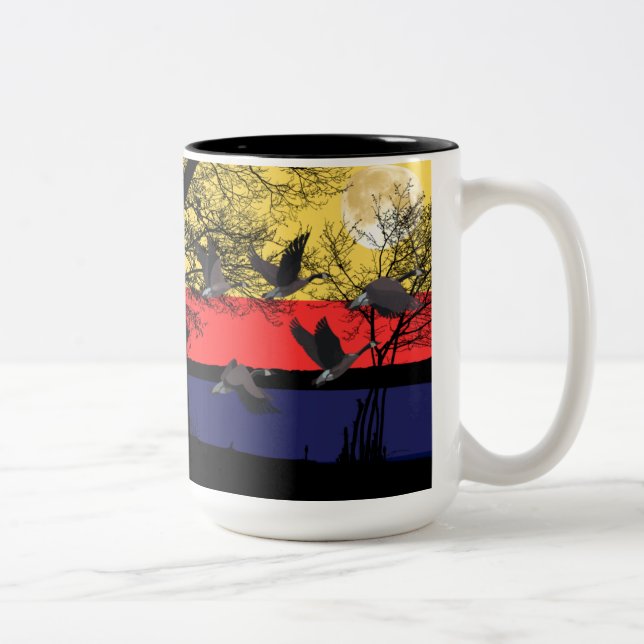 Night Geese Mug (Right)