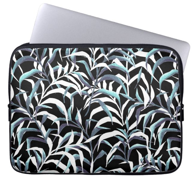 Night grass laptop sleeve (Front)