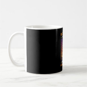 Night Halloween Pumpkin Top Hat Moon Graveyard Coffee Mug