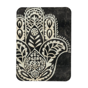 Night Hamsa Magnet