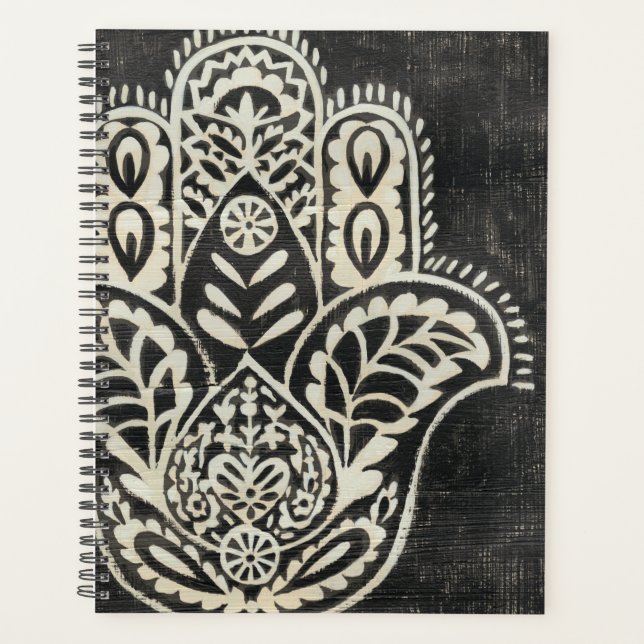 Night Hamsa Planner (Front)
