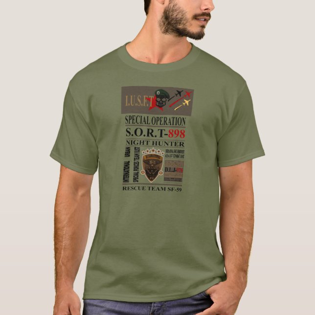 Night Hunter T-Shirt (Front)