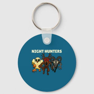 Night hunters. 99 nights owl deer ram in the keychain