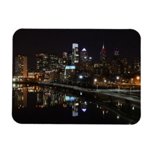 Night in Philly Magnet