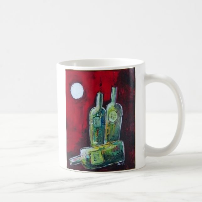 Night in Red Coffee Mug (Right)