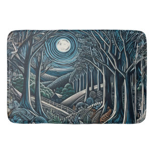 Night in the Woods Bath Mat