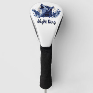Night King - Howling Wolf with Moon Golf Head Cover