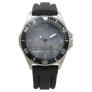 Night Landscape in Venice (Italian City) Watch