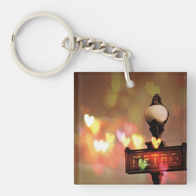 Night Life Paris Keychain (Front)