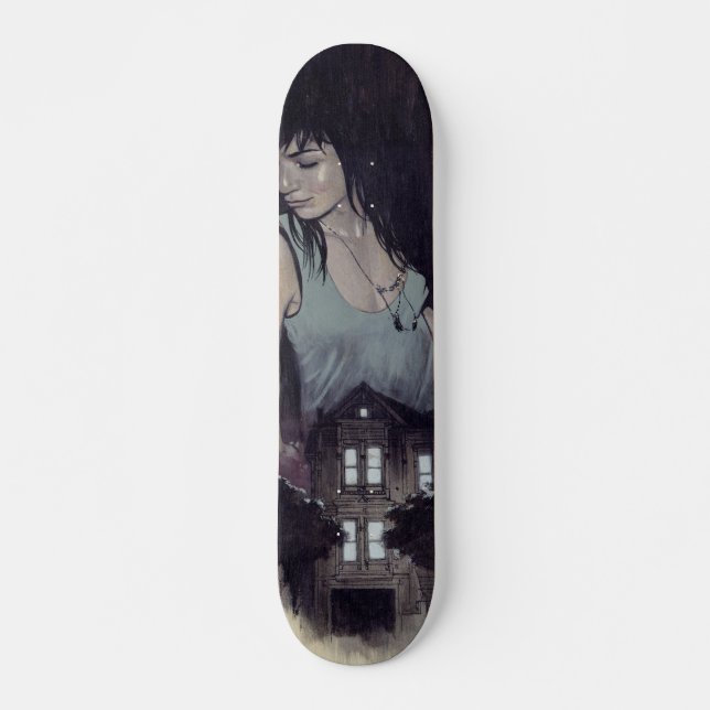 Night Life skate Skateboard (Front)