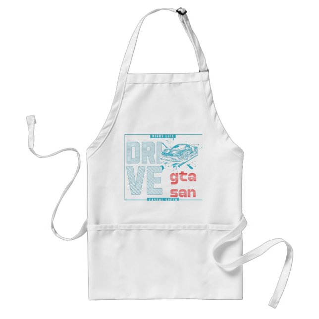 Night life standard apron (Front)