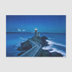 night lighthouse tissue paper