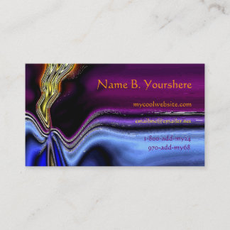 Night Lightning Business Card