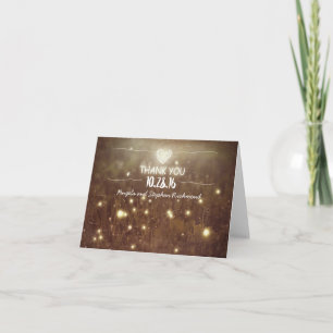 night lights fireflies whimsical wedding thank you