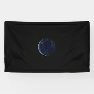 Night Lights on Planet Earth (Western Hemisphere) Banner