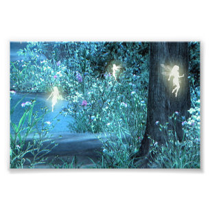 Night magic fairy 6x4 photo print