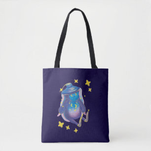 night magic hero tote bag