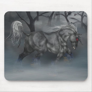 Night Mare Smoke Mouse Pad