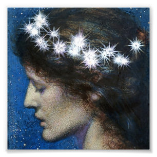 “Night - Noc” Fairy Art by Robert Hughes Photo Print