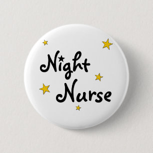 Night Nurse 2 Inch Round Button