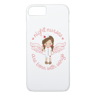 Night Nurses Are Born With Wings Case-Mate iPhone Case