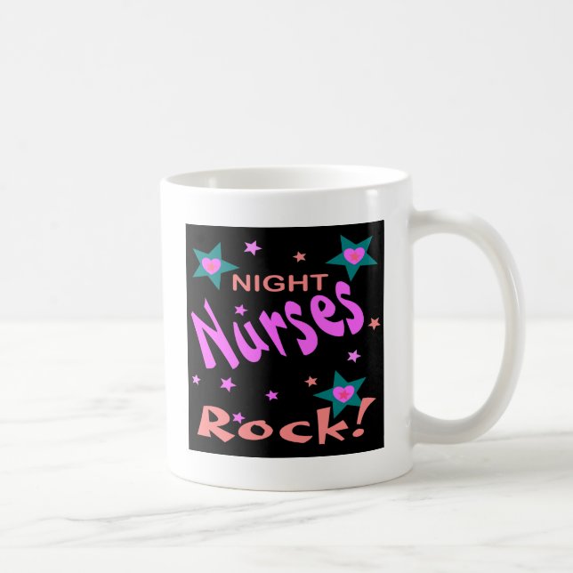 Night Nurses Rock Coffee Mug (Right)