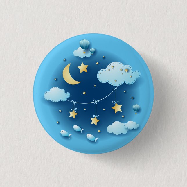 Night of Dreams 1 Inch Round Button (Front)