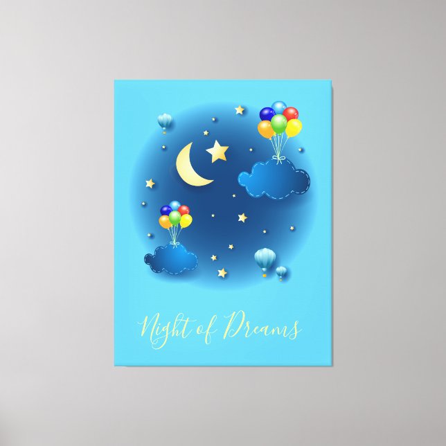 Night of Dreams  Canvas Print (Front)