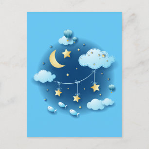 Night of Dreams  Postcard