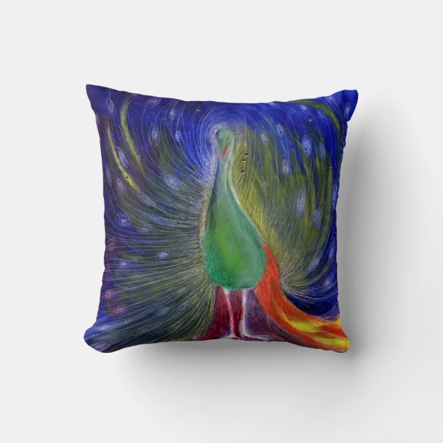 Night of Light 2012 Throw Pillow (Front)
