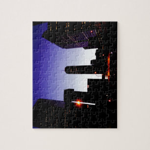 Night Of Minneapolis Jigsaw Puzzle