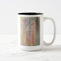 Night Of Red Moon Watercolor Print
