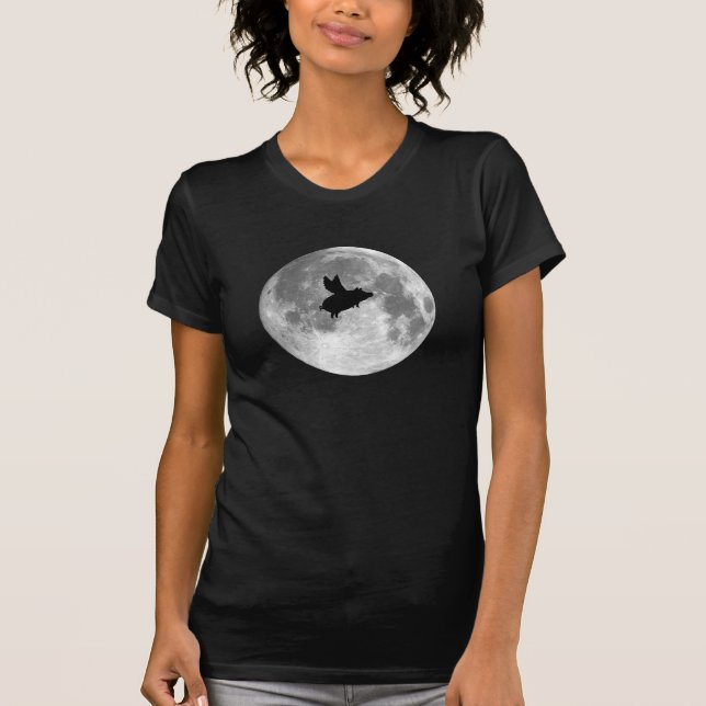 night of the flying pig shirt (Front)