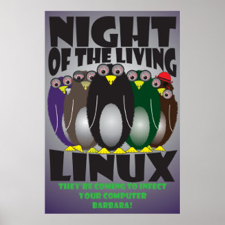Night of the Living Penguins Poster