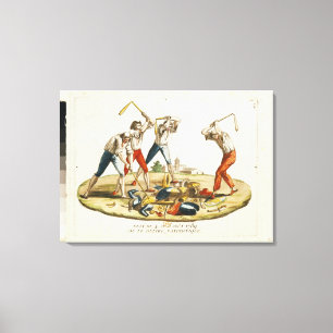 Night of the Patriotic Delirium Canvas Print