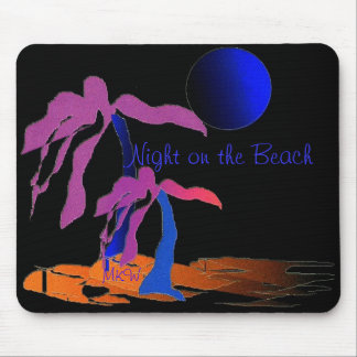 Night on the Beach Mouse Pad