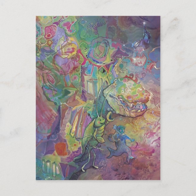 Night on the Town*** Postcard (Front)