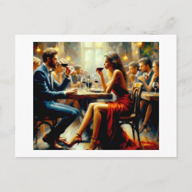 Night Out,  Postcard (Front)