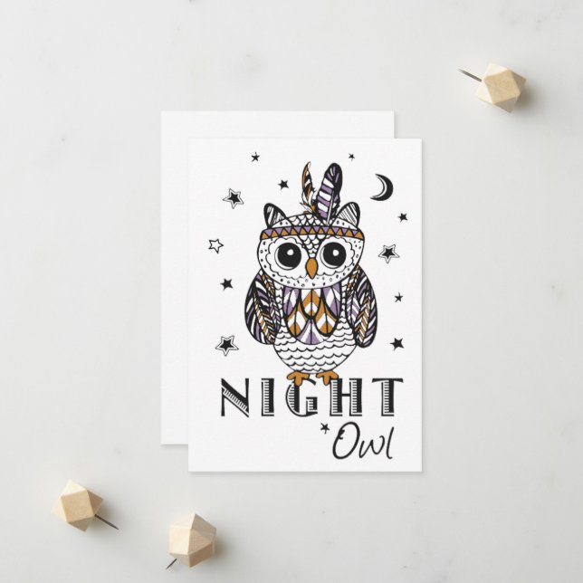Night Owl Announcement (Front/Back In Situ)