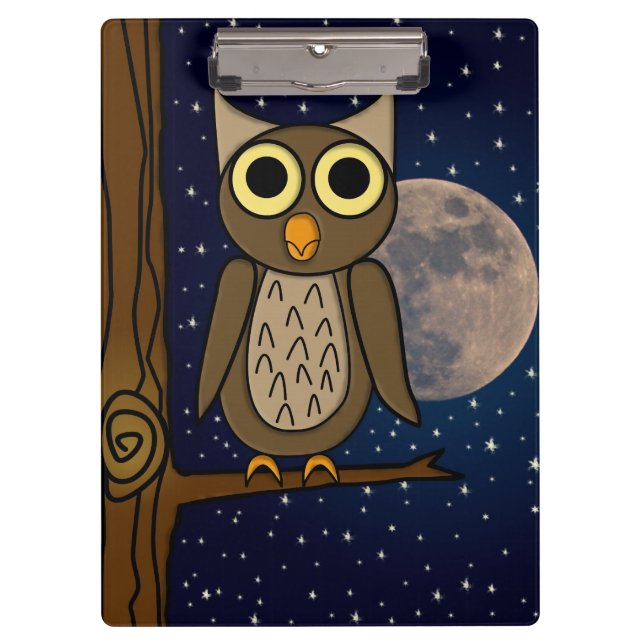 Night owl clipboard (Front)