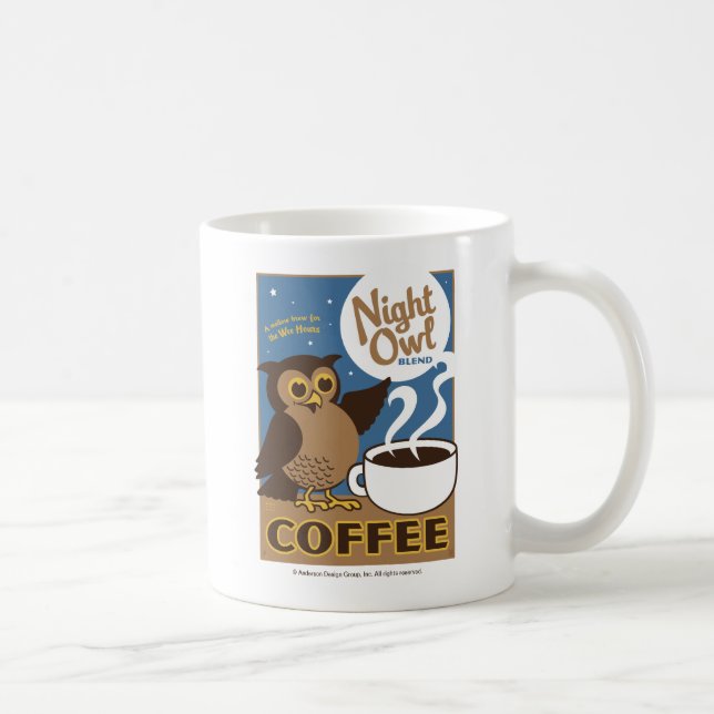 Night Owl Coffee Mug (Right)