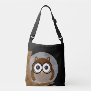 night owl crossbody bag